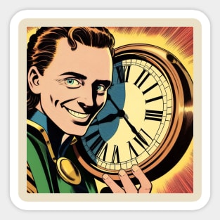 Loki got time Sticker